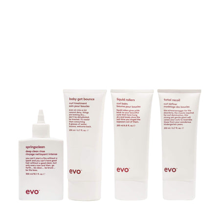 curly hair routine