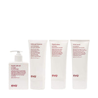 coily hair routine