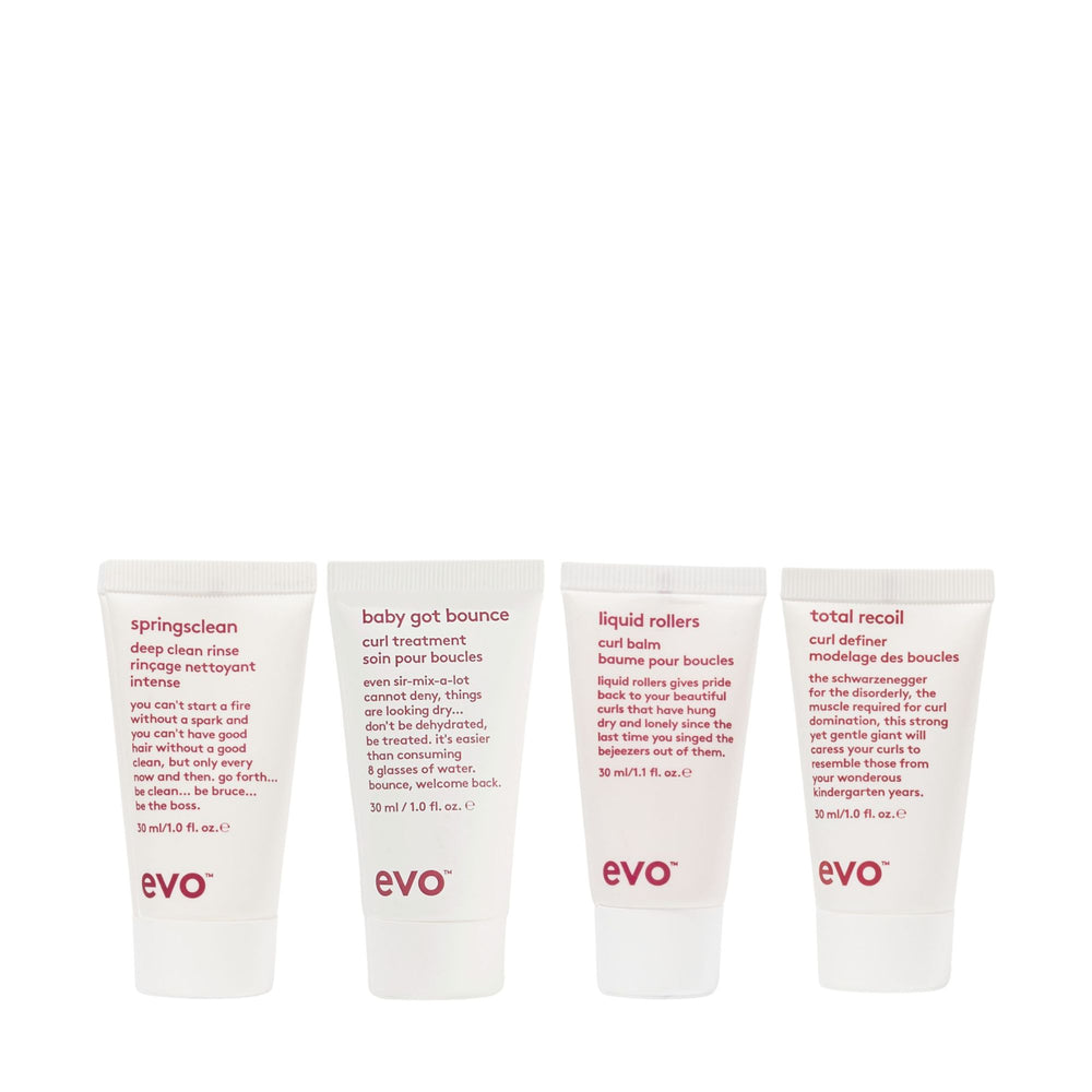 curly hair routine