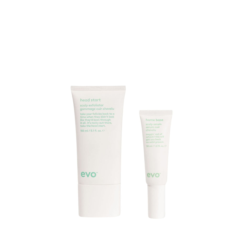 scalp exfoliate and soothe routine