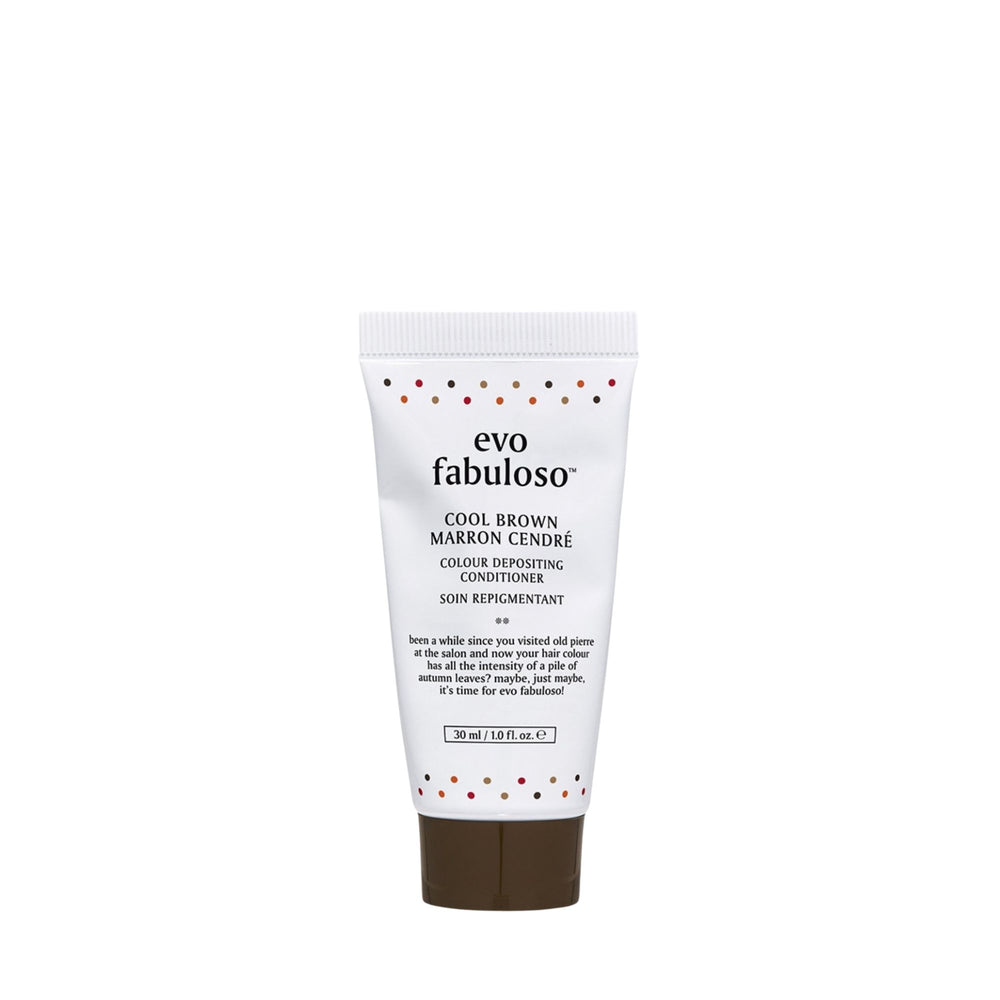 cool brown colour depositing conditioner