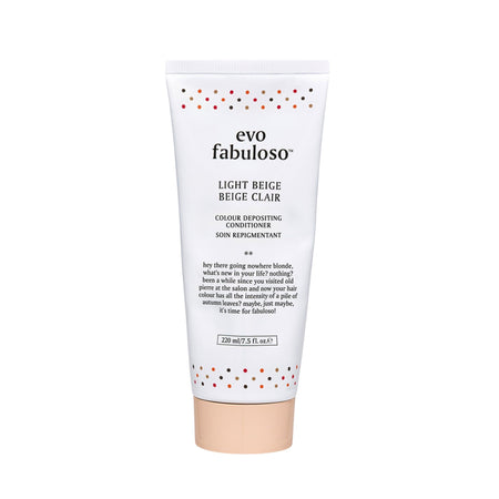light beige colour depositing conditioner