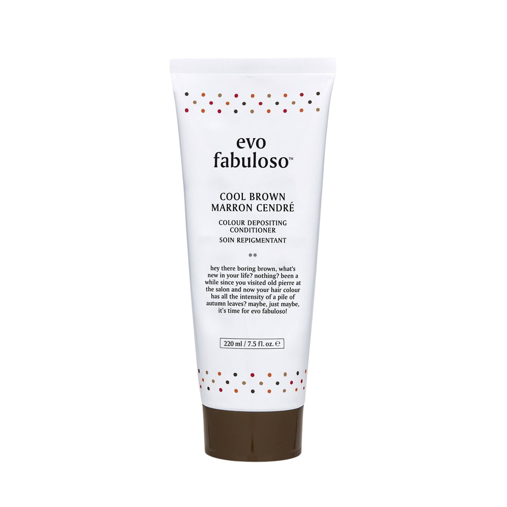 cool brown colour depositing conditioner