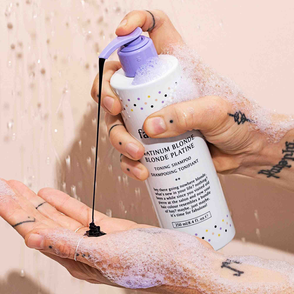 platinum blonde toning shampoo