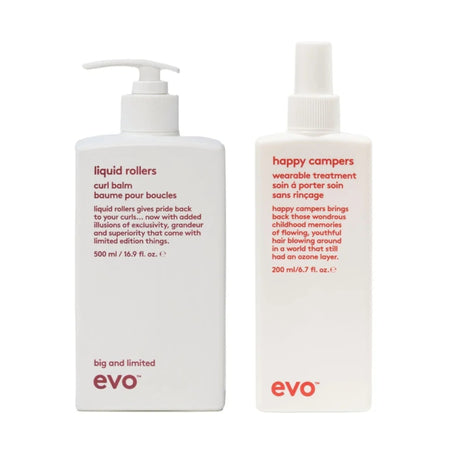 Air-Dried Curls Routine