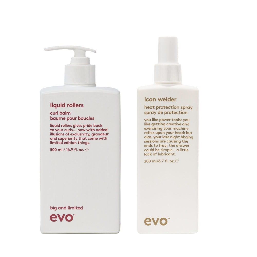 diffused curls routine