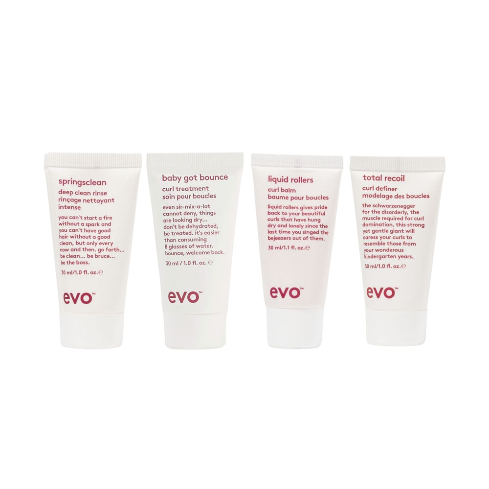 Curly Hair Travel Routine