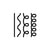 Different curl patterns on a white background