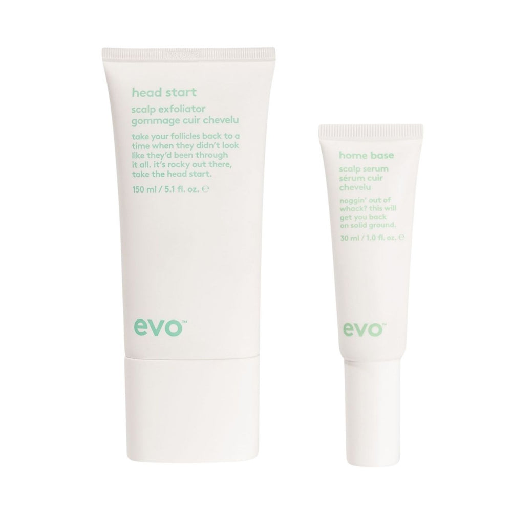 Scalp Exfoliate and Soothe Routine