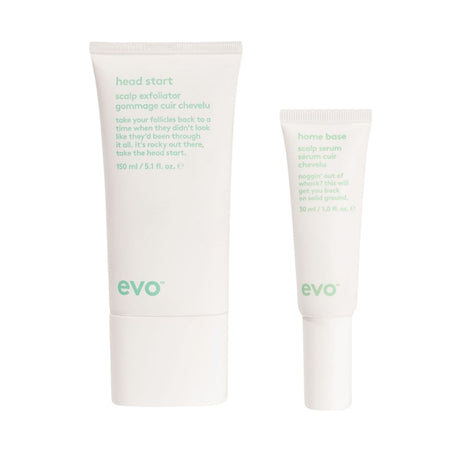 Scalp Exfoliate and Soothe Routine
